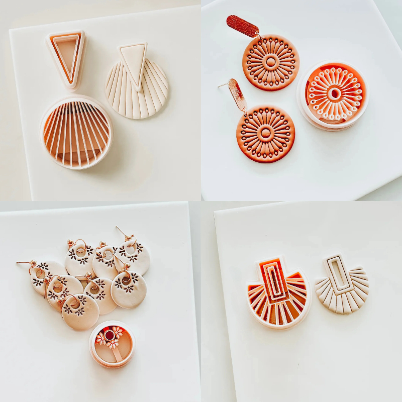 Ethnic Fashion Jewellery - HOT Bohemian Style Polymer Clay Cutters
