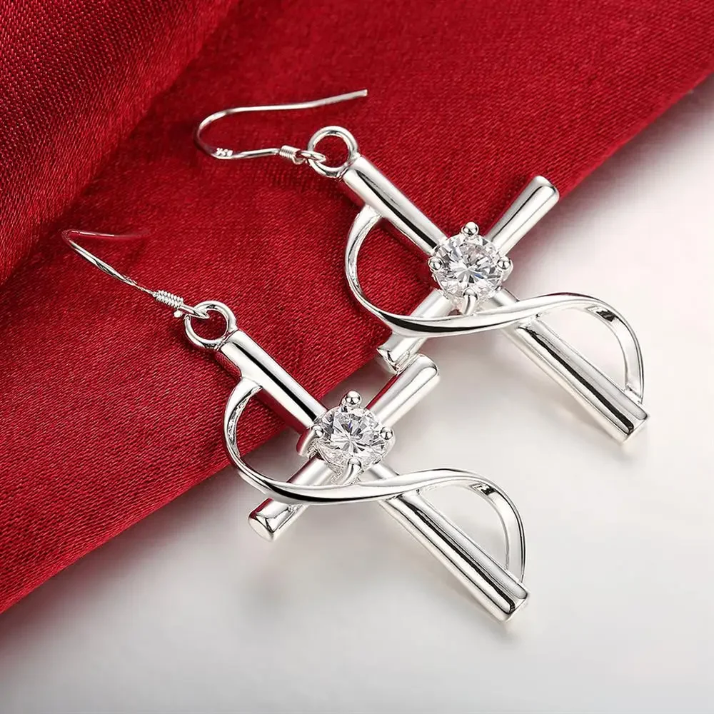 Ethnic Fashion Wear - High Quality 925 Sterling Silver Earrings