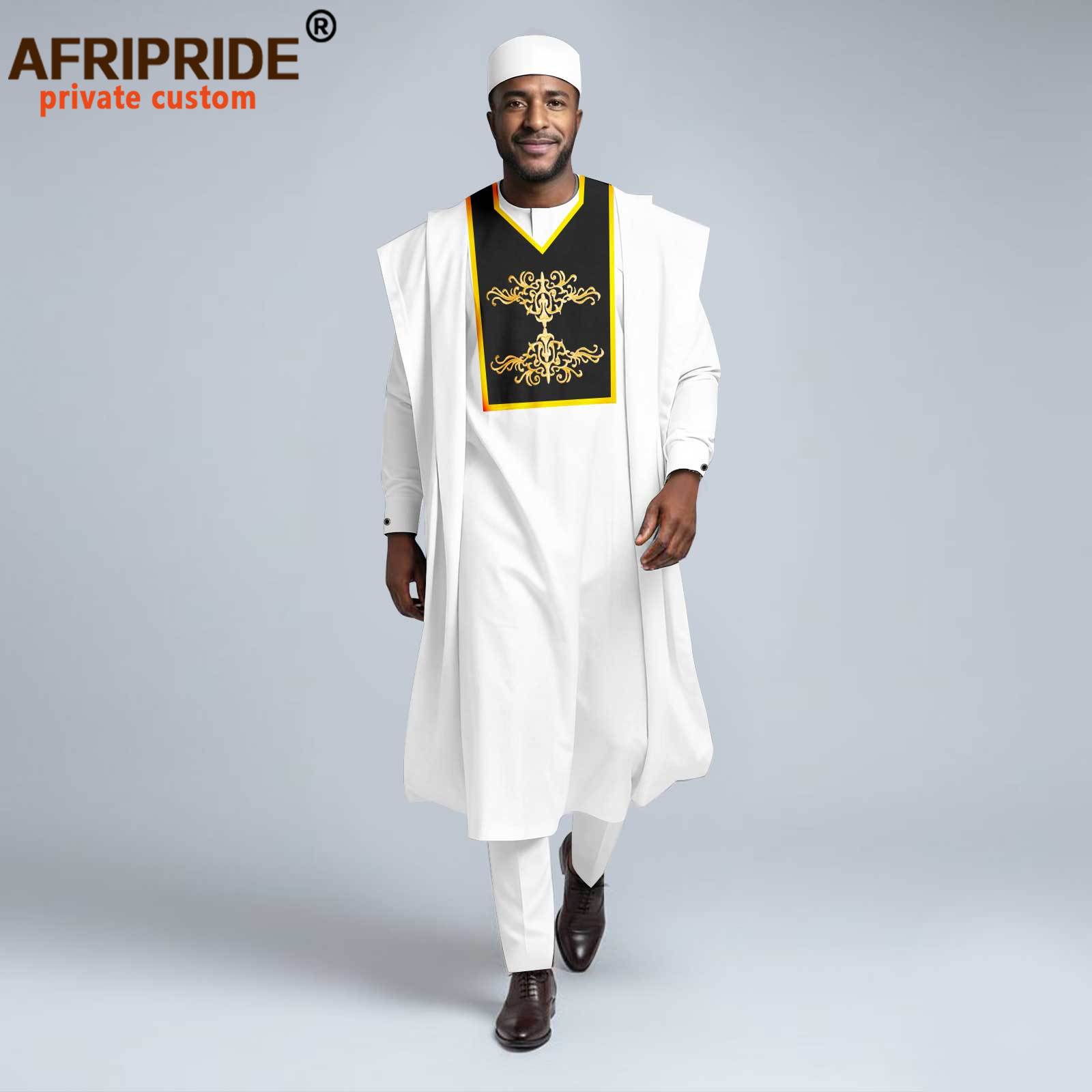 Dashiki Shirt Men - African Clothes for Men Embroidery Agbada