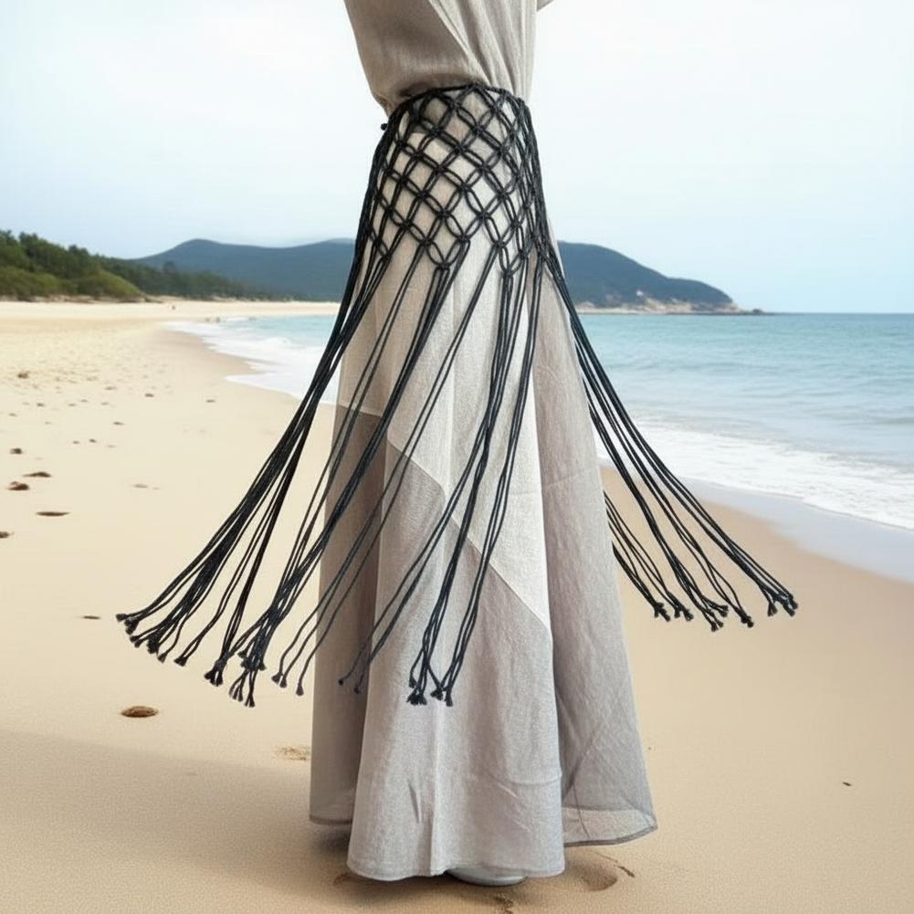 Ethnic Fashion Designers - High-end Bohemian Netted Fringe Waistband Decorative
