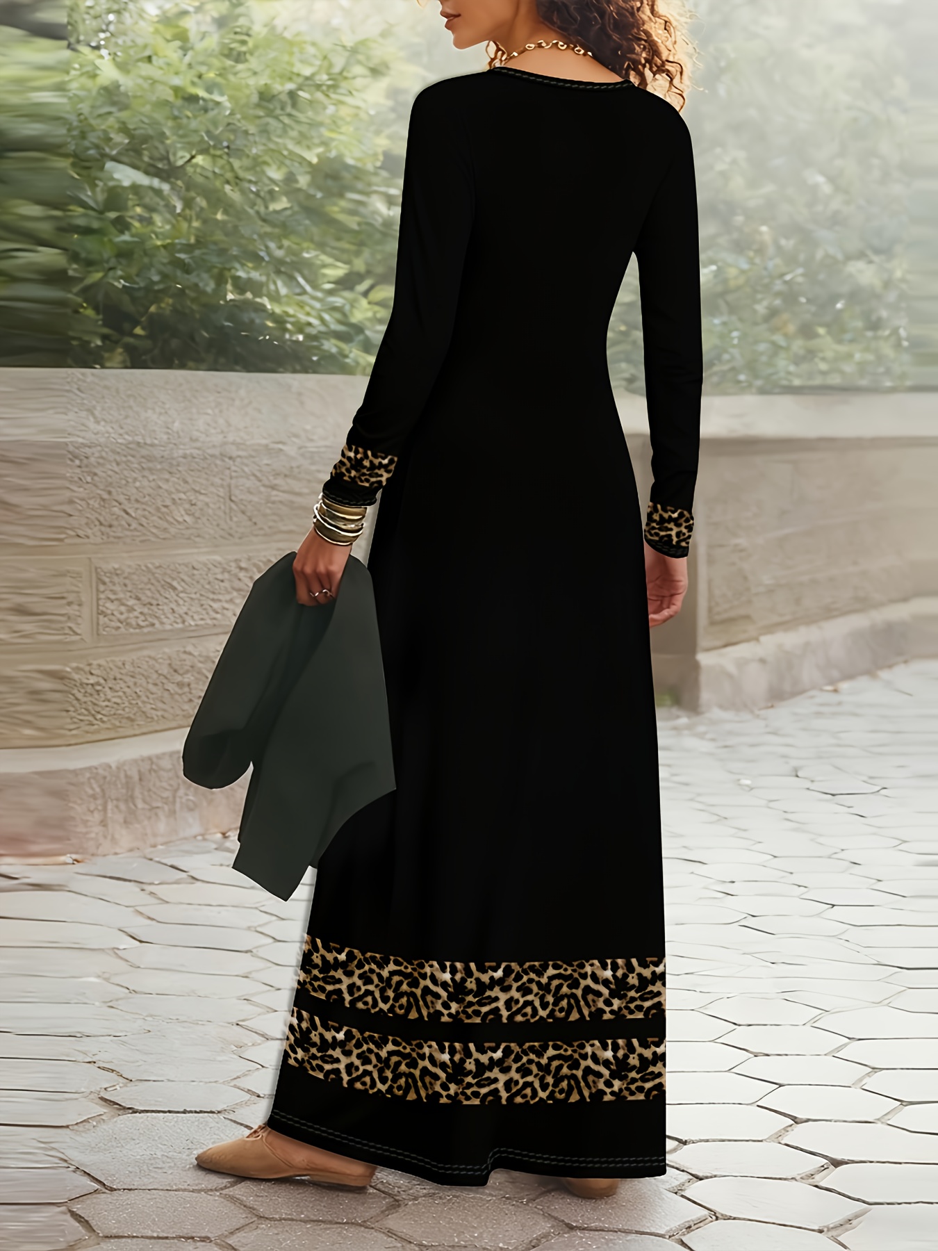 Casual Long Sleeve Round Neck  - Ethnic Fashion Wear 评论和价格