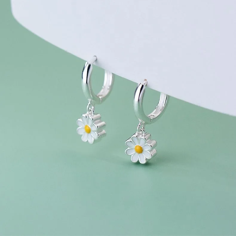 925 Sterling Silver Earrings S - Ethnic Fashion Wear 评论和价格