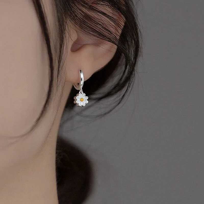 925 Sterling Silver Earrings S - Ethnic Fashion Wear 评论和价格
