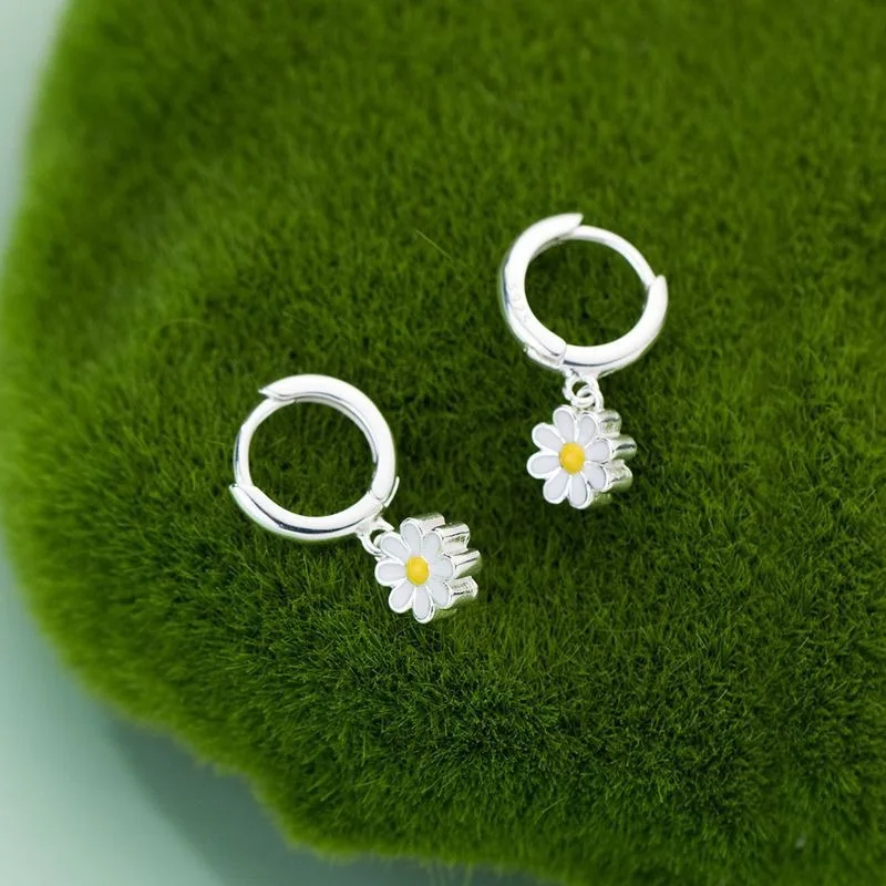 925 Sterling Silver Earrings S - Ethnic Fashion Wear 评论和价格