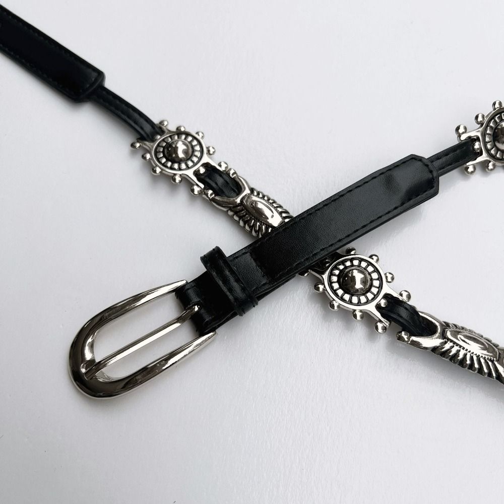 Fashion Y2K Metal Carved Belts - Y2K Ethnic Fashion 评论和价格
