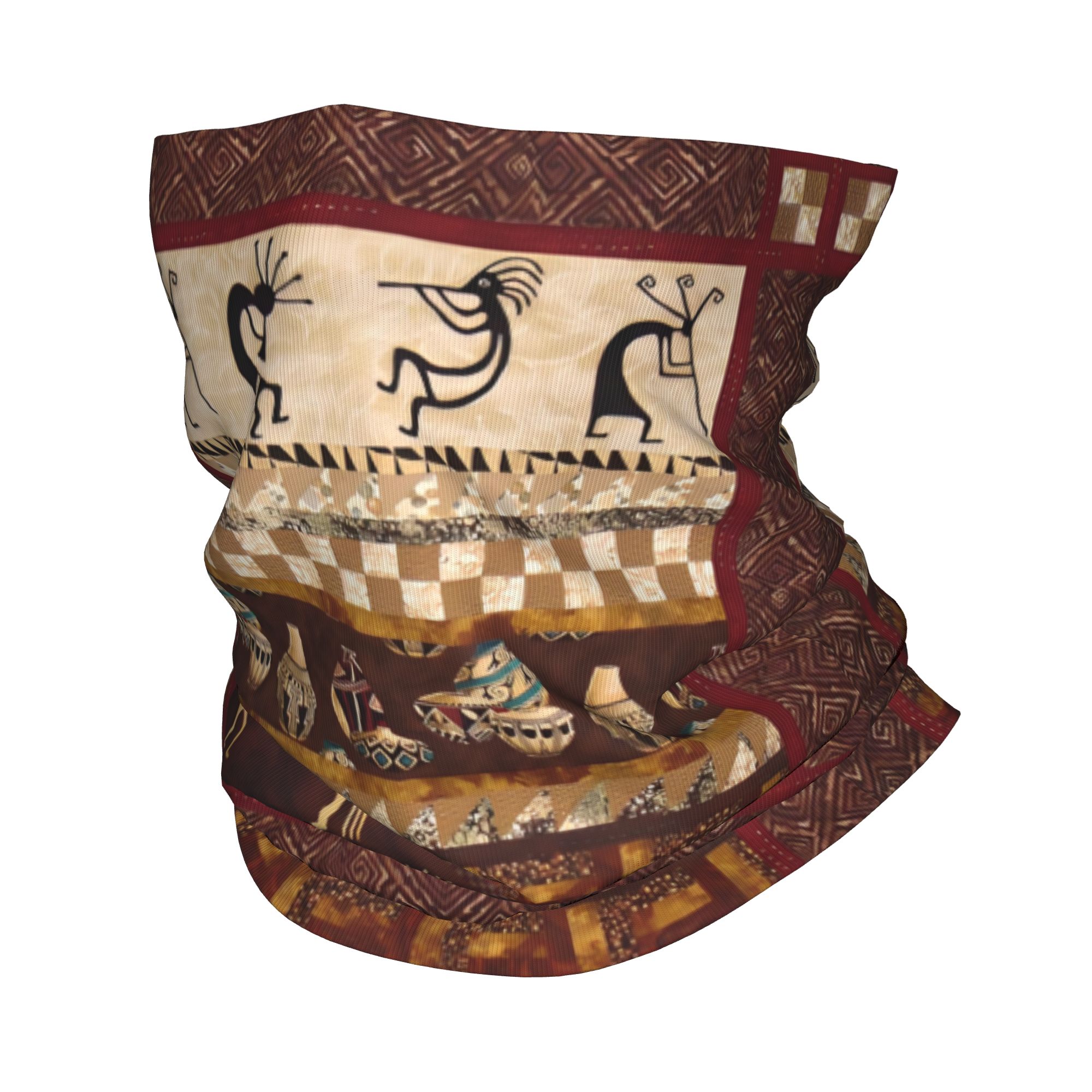 Custom Kokopelli Winter Headba - Ethnic Fashion Designers 评论和价格