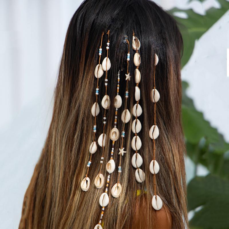 Festival Hair Extension Shell  - Ethnic Fashion Jewellery 评论和价格