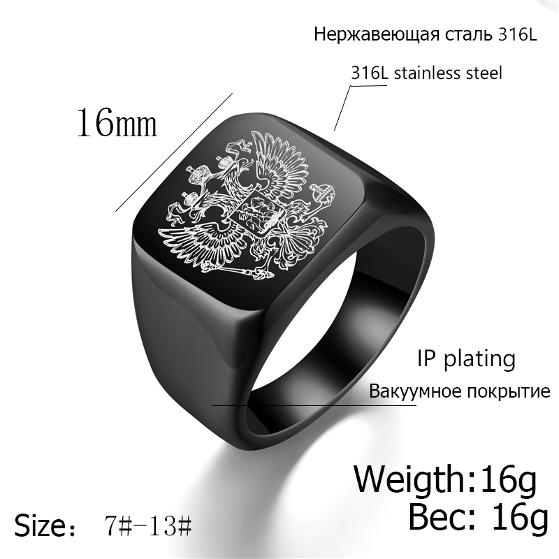 316L Stainless Steel Double Ea - Fashion Ethnic Wear For Men 评论和价格