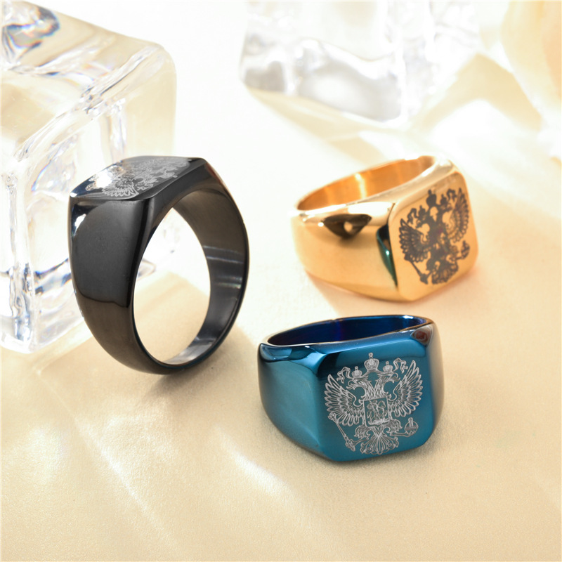 316L Stainless Steel Double Ea - Fashion Ethnic Wear For Men 评论和价格