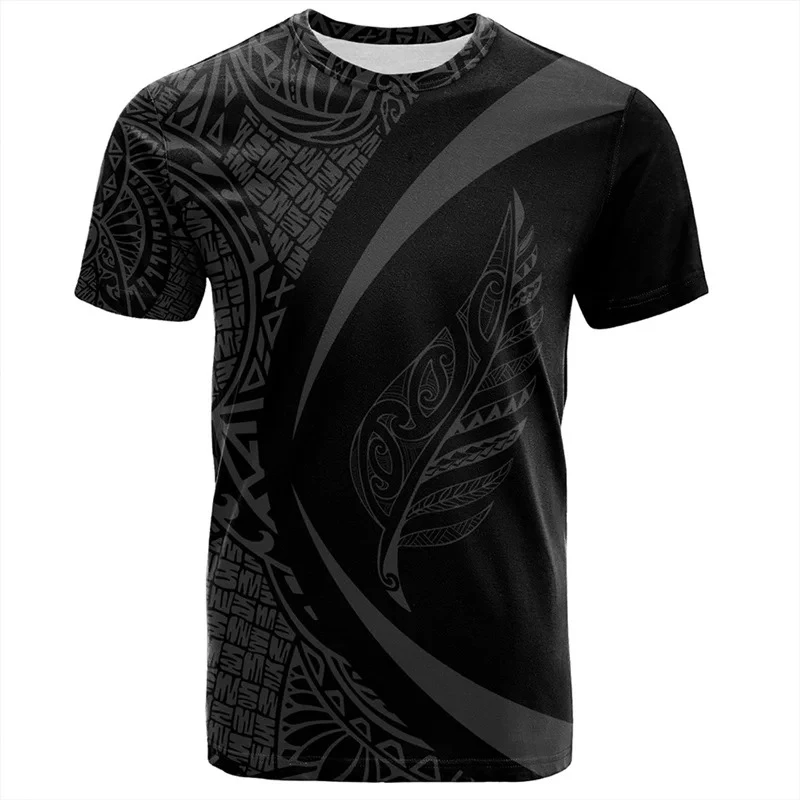 Men's Polynesian Tribal Fern P - Fashion Ethnic Wear For Men 评论和价格