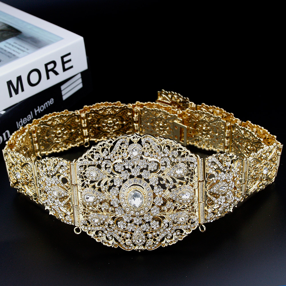 Sunspicems Wide Morocco Belt F - Ethnic Fashion Wear 评论和价格