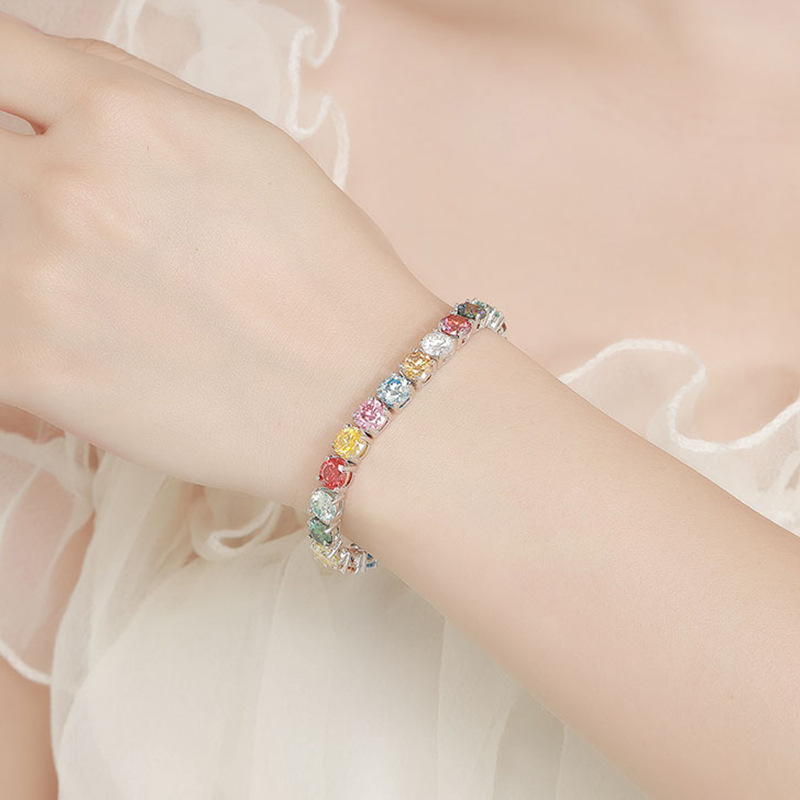 Dopamine color moissanite plat - Ethnic Fashion Wear 评论和价格