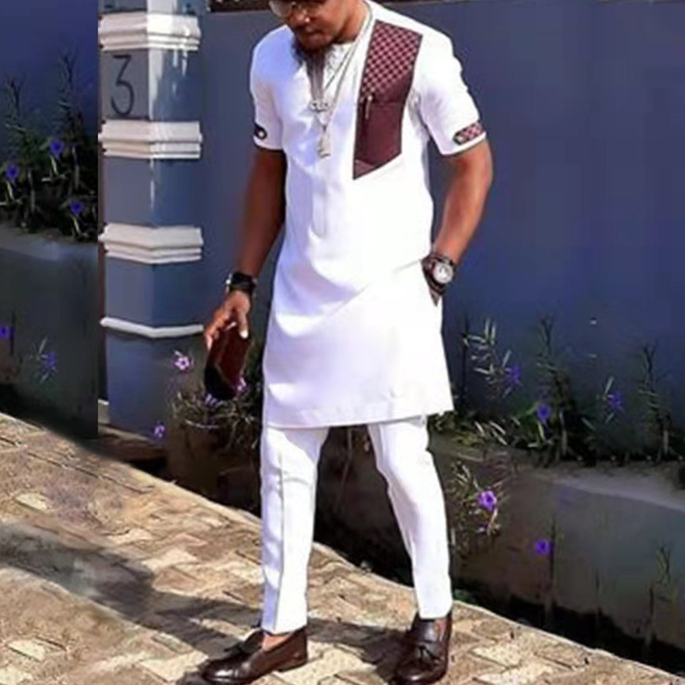 2024African Clothes for Men 2  - Dashiki Shirt Men 评论和价格