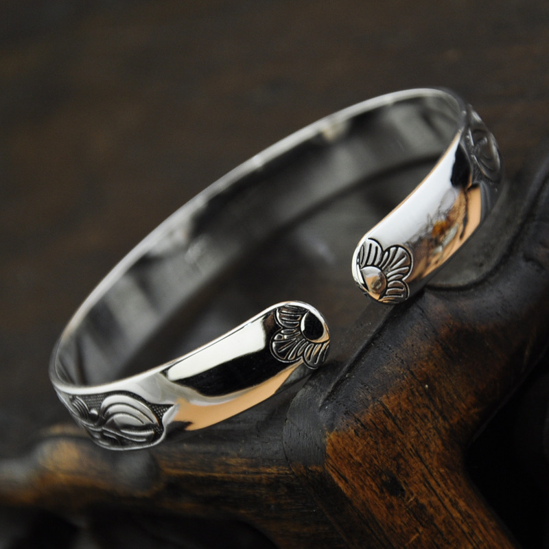 925 Sterling Silver Women's Cl - Ethnic Fashion Wear 评论和价格