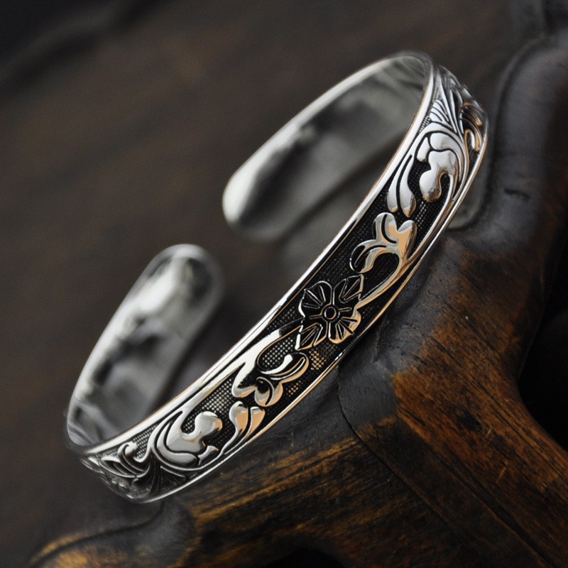 925 Sterling Silver Women's Cl - Ethnic Fashion Wear 评论和价格