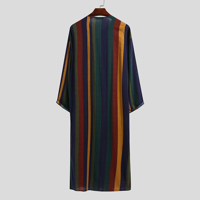 Printed Long Mens Shirt with a - Fashion Ethnic Wear For Men 评论和价格