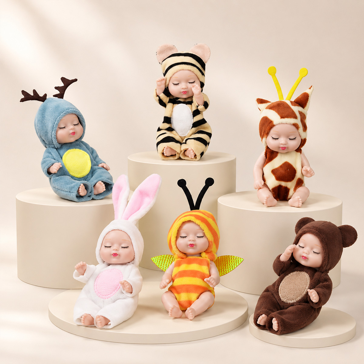 1/6PCS Cute Animal Costume Bab - Ethnic Fashion Designers 评论和价格