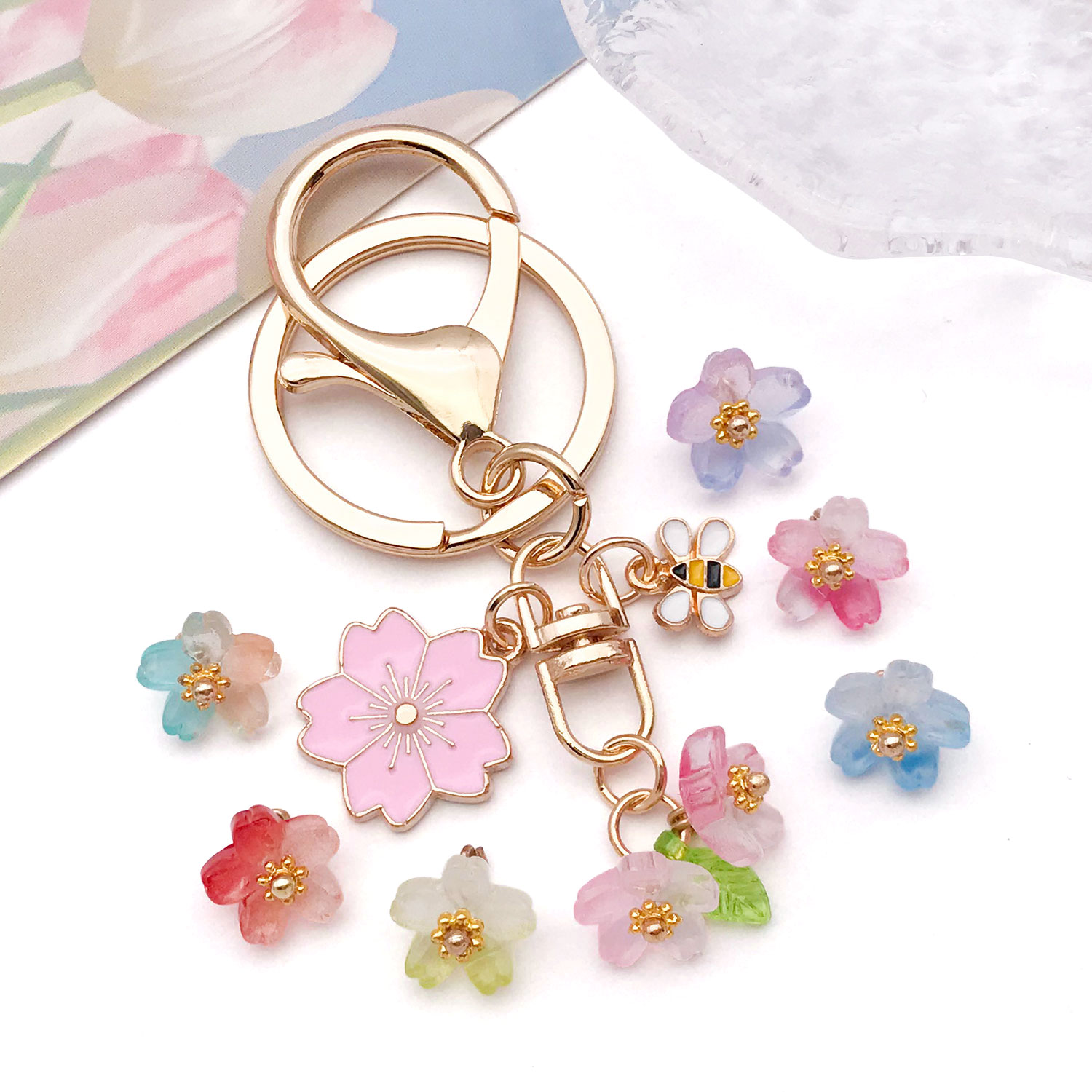 10/20pcs Vibrant Glass Cherry  - Ethnic Fashion Wear 评论和价格