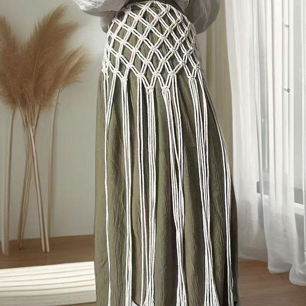High-end Bohemian Netted Fring - Ethnic Fashion Designers 评论和价格