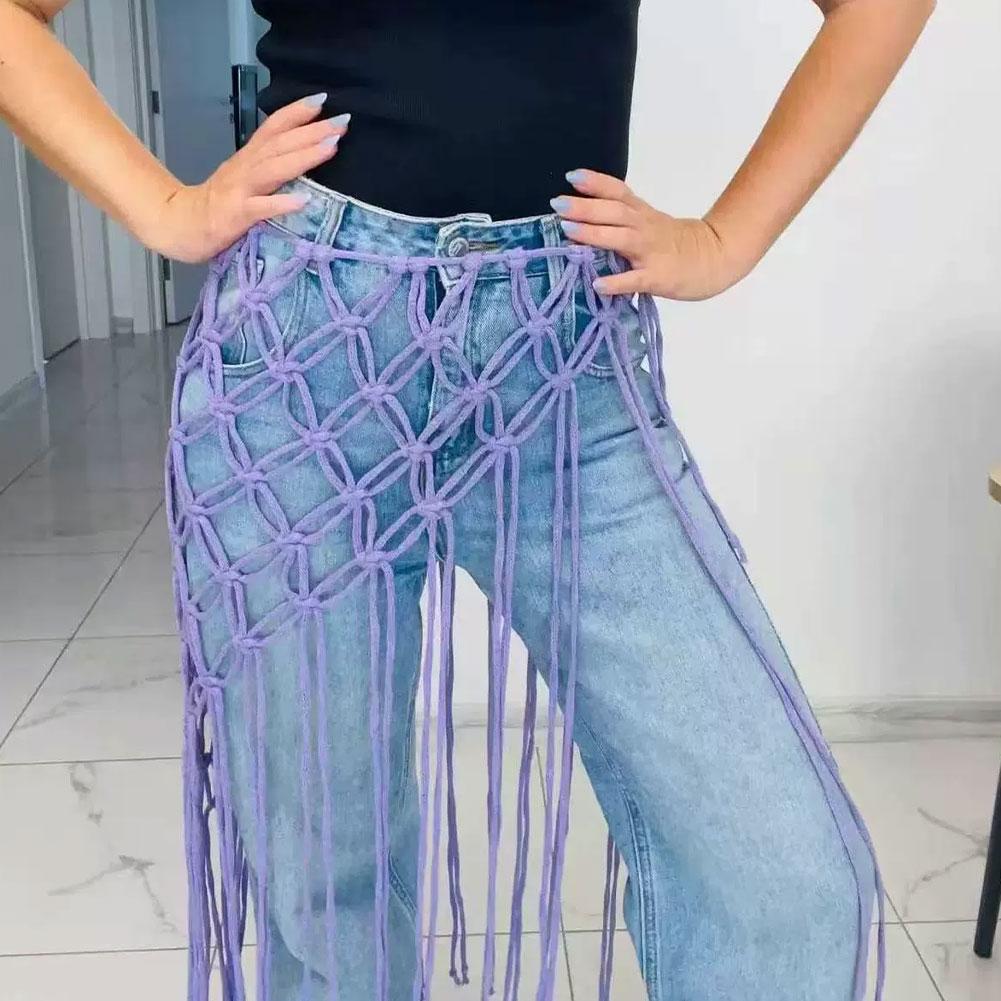 High-end Bohemian Netted Fring - Ethnic Fashion Designers 评论和价格